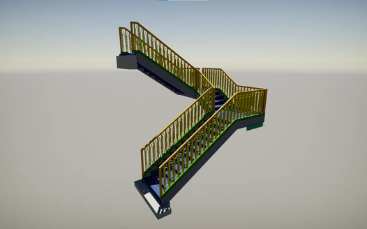 MechCiv Portfolio - Stair Handrails for Historical Building
