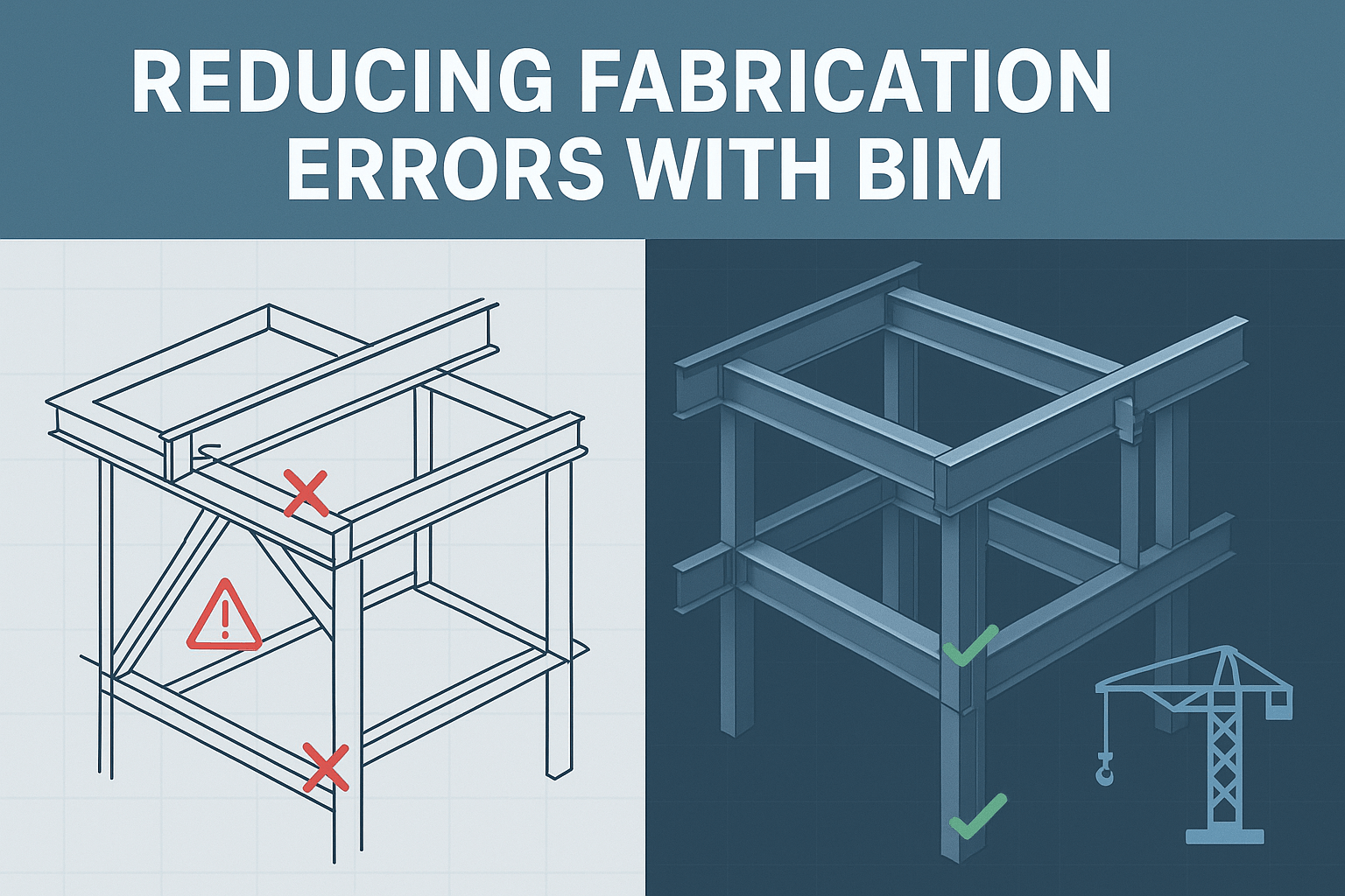 BIM-Driven Steel Detailing Reduces Fabrication Errors